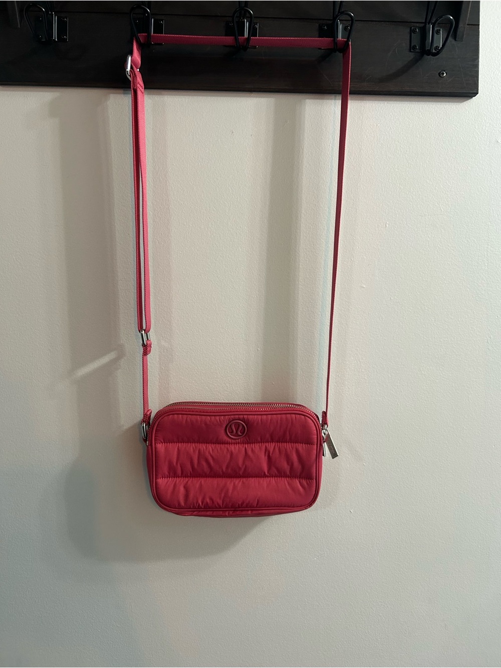 lululemon athletica Quilted Pink Crossbody Bag